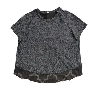 Lululemon Athletica Lightweight Patterned Athletic Tee
